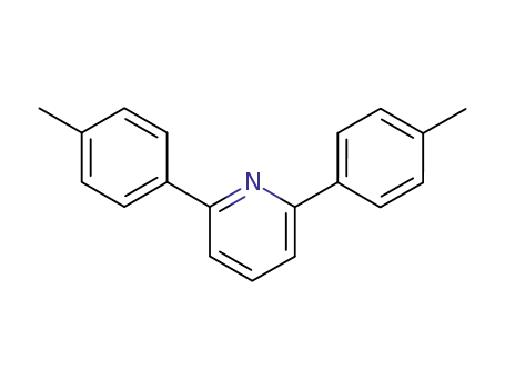 Molecular Structure of 14435-88-2 (2,6-BIS(P-TOLYL)PYRIDINE)