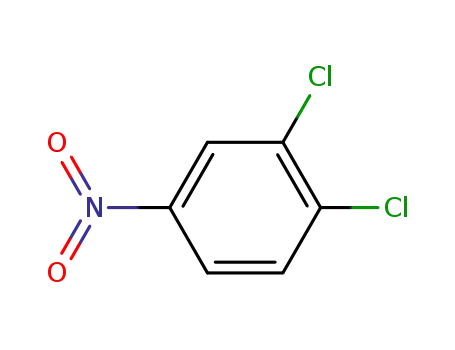 Molecular Structure of 99-54-7 (3,4-Dichloronitrobenzene)