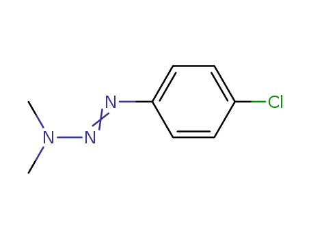 Molecular Structure of 7203-90-9 (1-(4-chlorophenyl)-3,3-dimethyltriazene)