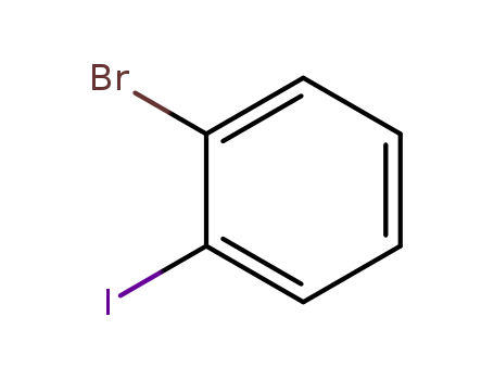 583-55-1,1-Bromo-2-iodobenzene,1-Iodo-2-bromobenzene;2-Bromo-1-iodobenzene;2-Bromoiodobenzene;2-Iodobromobenzene;o-Bromophenyl iodide;o-Iodobromobenzene;