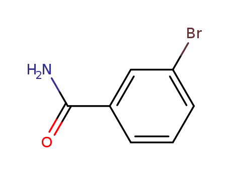 Molecular Structure of 22726-00-7 (3-Bromobenzamide)