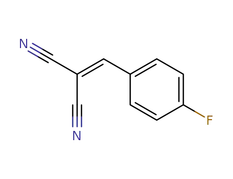 Molecular Structure of 2826-22-4 (2-(4-FLUOROBENZYLIDENE)-MALONONITRILE)