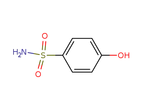 Molecular Structure of 1576-43-8 (4-Hydroxybenzenesulfonamide)