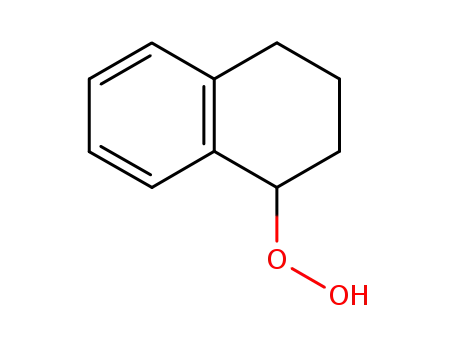 Molecular Structure of 771-29-9 (1,2,3,4-tetrahydro-1-naphthyl hydroperoxide)
