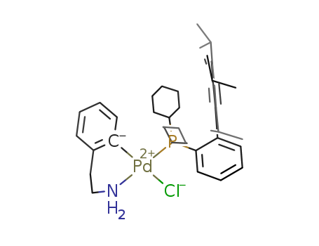 Chloro(2-dicyclohexylphosphino-2',4',6'-triisopropyl-1,1'-biphenyl)[2-(2-aminoethyl)phenyl]palladium(II)