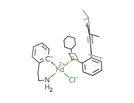 Chloro(2-dicyclohexylphosphino-2',4',6'-tri-i-propyl-1,1'-biphenyl)[2-(2-aminoethyl)phenyl] palladium(II) methyl-t-butylether adduct, min. 98%
