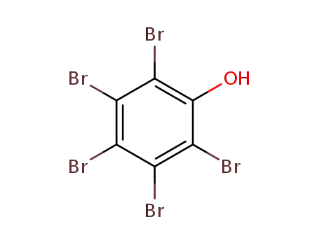 Molecular Structure of 608-71-9 (Pentabromophenol)