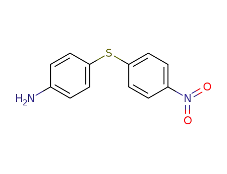Molecular Structure of 101-59-7 (4-AMINO-4'-NITRODIPHENYL SULFIDE)