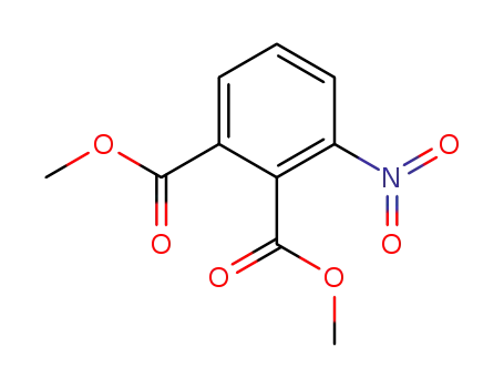 Molecular Structure of 13365-26-9 (DIMETHYL 3-NITROPHTHALATE)