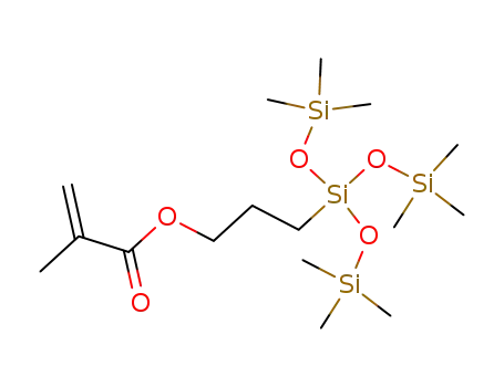 Molecular Structure of 17096-07-0 (3-(METHACRYLOYLOXY)PROPYLTRIS(TRIMETHYLSILOXY)SILANE)