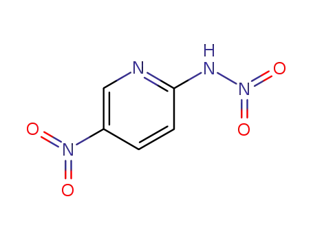 Molecular Structure of 15367-00-7 (2-Pyridinamine, N,5-dinitro-)