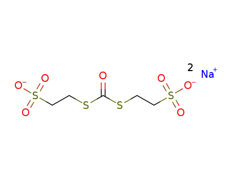 2-(2-sulfo-ethylsulfanylcarbonylsulfanyl)-ethanesulfonic acid disodium salt