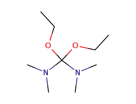 Molecular Structure of 67751-11-5 (Methanediamine, 1,1-diethoxy-N,N,N',N'-tetramethyl-)