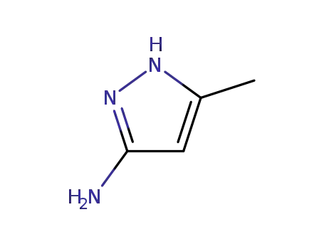 Molecular Structure of 31230-17-8 (3-Amino-5-methylpyrazole)