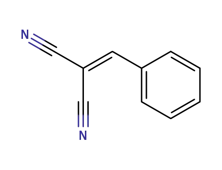Molecular Structure of 2700-22-3 (Benzylidenemalononitrile)