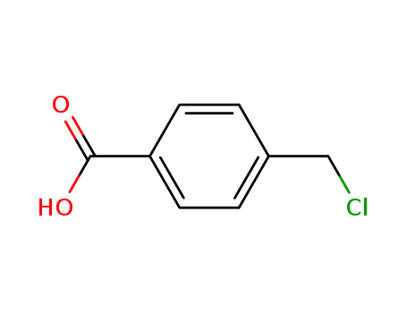 1642-81-5,4-(Chloromethyl)benzoic acid,p-Toluicacid, a-chloro- (6CI,7CI,8CI);4-Chloromethylbenzenecarboxylic acid;NSC 123935;p-(Chloromethyl)benzoic acid;alpha-Chloro-p-toluic acid;