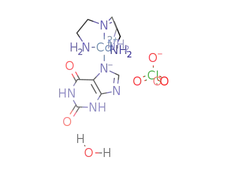 [Cd(tris(2-aminoethyl)amine)(xanthine-H)]ClO4*H2O