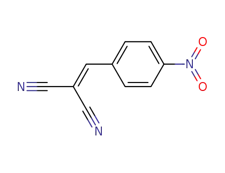 Molecular Structure of 2700-23-4 (1,1-DICYANO-2-(-P-NITROPHENYL)-ETHENE)