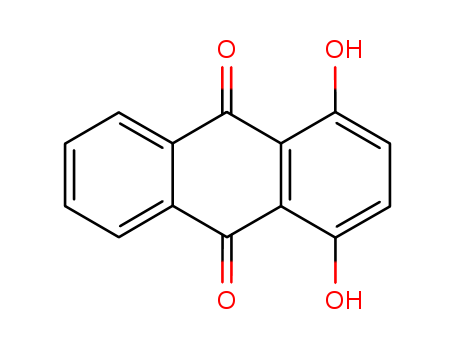1,4-DIHYDROXYANTHRAQUINONE(81-64-1)