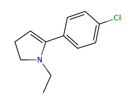 5-(4-chlorophenyl)-1-ethyl-2,3-dihydropyrrole