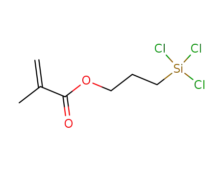 Molecular Structure of 7351-61-3 ((3-METHACRYLOYLOXYPROPYL)TRICHLOROSILANE)