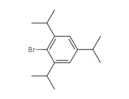 Molecular Structure of 21524-34-5 (1-BROMO-2,4,6-TRIISOPROPYLBENZENE)