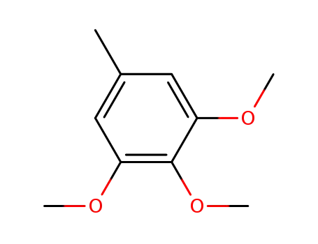 Molecular Structure of 6443-69-2 (3,4,5-Trimethoxytoluene)