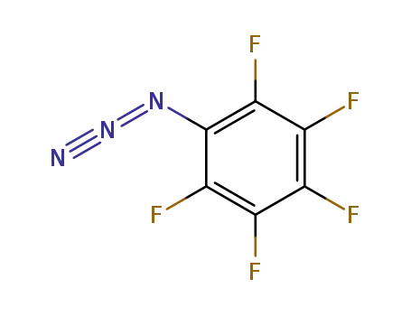 Molecular Structure of 1423-15-0 (1-azido-2,3,4,5,6-pentafluorobenzene)