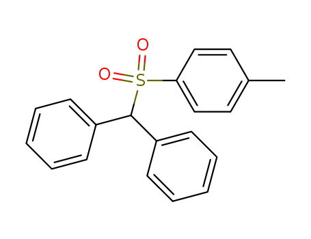 Benzene,1-[(diphenylmethyl)sulfonyl]-4-methyl- cas  5433-78-3