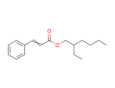 Molecular Structure of 16397-78-7 (2-ethylhexyl cinnamate)