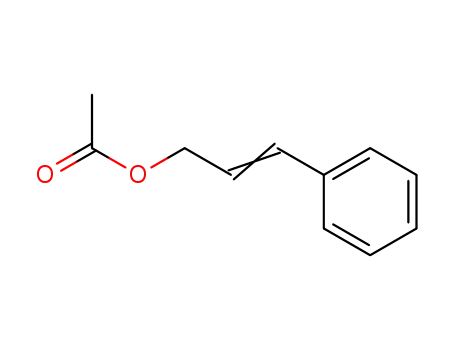 Molecular Structure of 103-54-8 (Cinnamyl acetate)