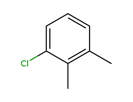 Molecular Structure of 608-23-1 (3-CHLORO-O-XYLENE)