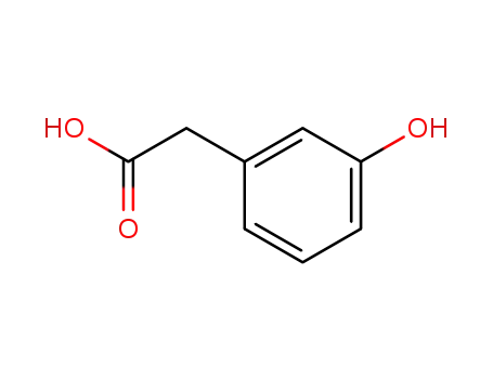 Molecular Structure of 621-37-4 (3-Hydroxyphenylacetic acid)