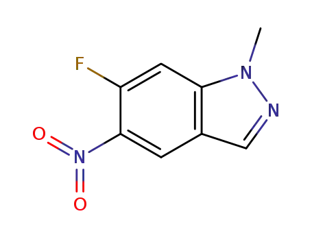 6-fluoro-1-methyl-5-nitro-1H-indazole