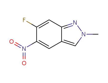 6-fluoro-2-methyl-5-nitro-2H-indazole