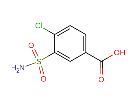 4-chloro-3-sulphamoylbenzoic acid
