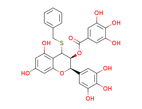 (epi)gallocatechin-3-O-gallate benzylthioether