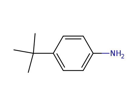 769-92-6,4-tert-Butylaniline,Aniline,p-tert-butyl- (6CI,7CI,8CI);4-(1,1-Dimethylethyl)benzenamine;4-Amino-tert-butylbenzene;4-tert-Butylaniline;4-tert-Butylbenzenamine;4-tert-Butylphenylamine;p-tert-Butylaniline;