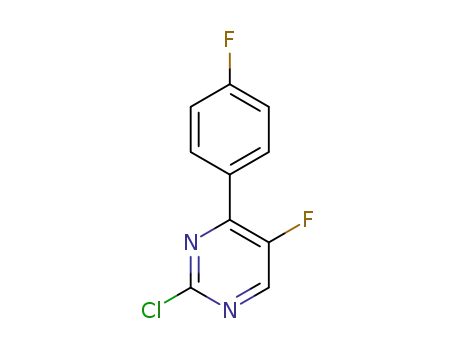 2-chloro-5-fluoro-4-(4-fluorophenyl)pyrimidine