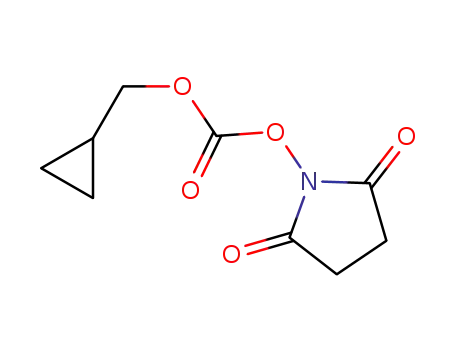 Molecular Structure of 959425-11-7 (CARBONIC ACID, CYCLOPROPYLMETHYL 2,5-DIOXO-1-PYRROLIDINYL ESTER)