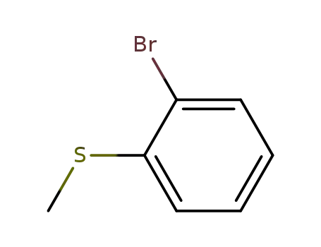 Molecular Structure of 19614-16-5 (2-Bromothioanisole)