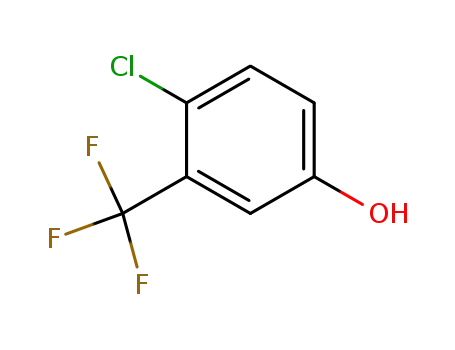 Molecular Structure of 6294-93-5 (2-CHLORO-5-HYDROXYBENZOTRIFLUORIDE)