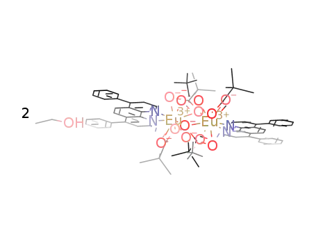 [(4,7-diphenyl-1,10-phenanthroline)2Eu2(piv)6]*2EtOH