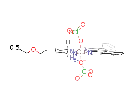 [copper(II)((1S,2S)-diaminocyclohexane)(4,7-diphenyl-1,10-phenanthroline)](perchlorate)2*0.5(C4H10O)