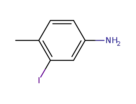 Molecular Structure of 35944-64-0 (3-IODO-4-METHYLANILINE)