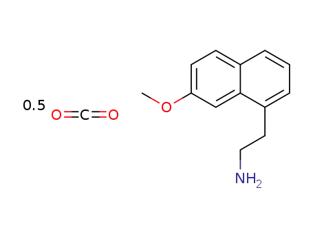 2-(7-methoxynaphthalen-1-yl)ethanamine carbon dioxide adduct