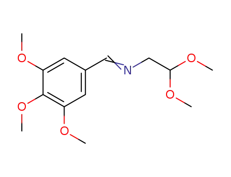 2,2-dimethoxy-N-<(3',4',5'-trimethoxyphenyl)methylene>ethylamine