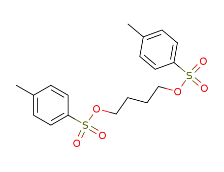Molecular Structure of 4724-56-5 (butane-1,4-diyl bis(4-methylbenzenesulfonate))