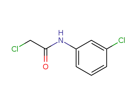 Molecular Structure of 2564-05-8 (2-CHLORO-N-(3-CHLOROPHENYL)ACETAMIDE)