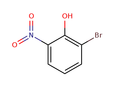 Molecular Structure of 13073-25-1 (2-Bromo-6-nitrophenol)